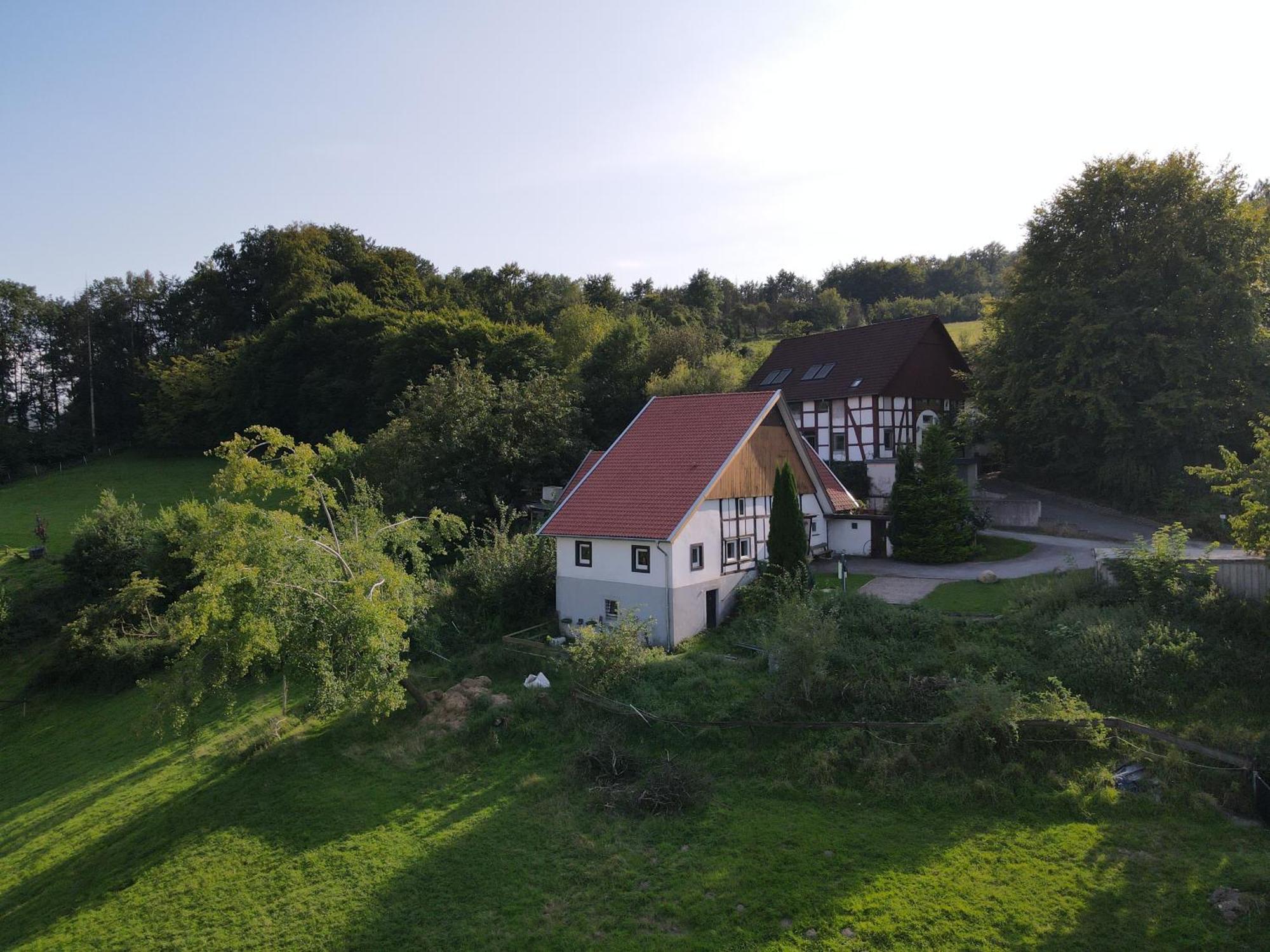 Altes Bauernhaus In Der Natur Detmold Exterior photo